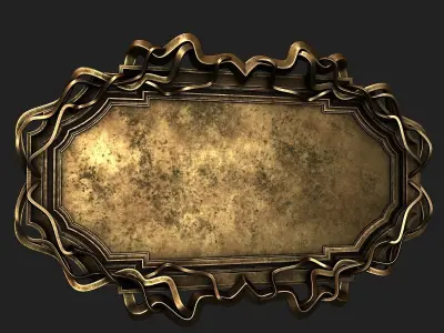 Picture frame 3 3D model