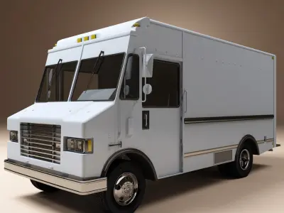 Ice Cream Truck 3D model buy