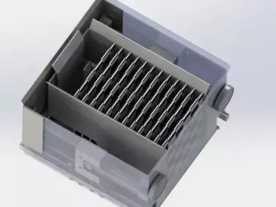 Drawer tray 3D model