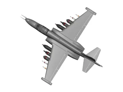 Sukhoi Su-25 3D model order