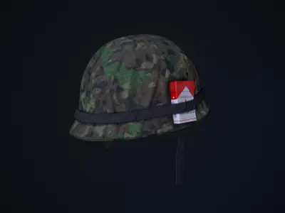 M1 Helmet Low-poly 3D model
