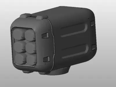 CHIBI-TECH SD - MRM-6 ML POD       3D print model