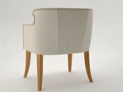 Armchair Tuktu Ironies Free 3D model