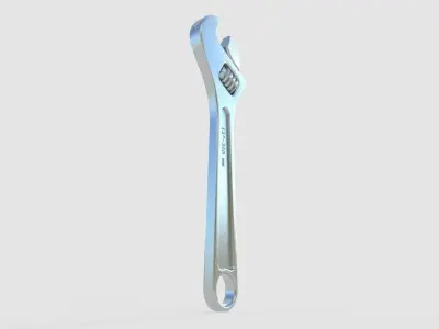Wrench - 300 Low-poly 3D model