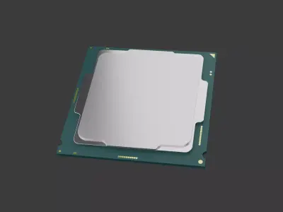 Intel Processor Free 3D model