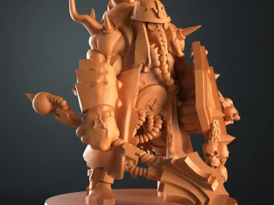 Traitor assault ogres x3 3D print model