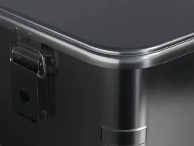 Aluminum Container 002 S 3D model