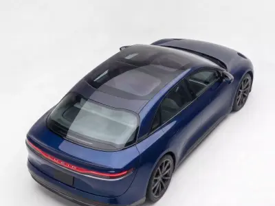 Lucid Air Sapphire Luxury EV Low-poly 3D model