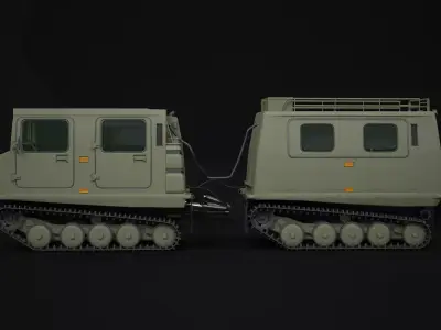 Bandvagn Bv 206 3D model purchase