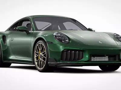 2026 Porsche 911 Turbo S Sportdesign Package 3D model purchase