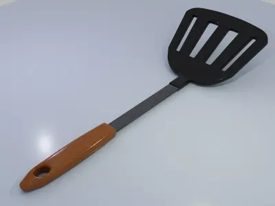 Kitchen Spatula 3D model