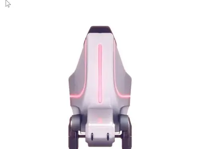 Seagway S-pod realistic high poly 3d model vray 3D model
