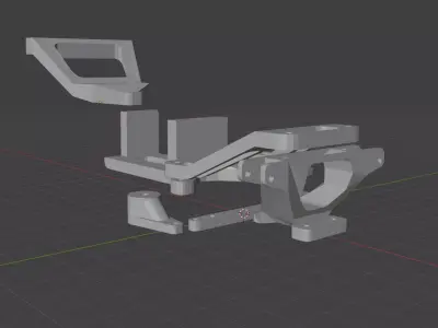 Custom RC Car Feiyue FY-03 3D print model