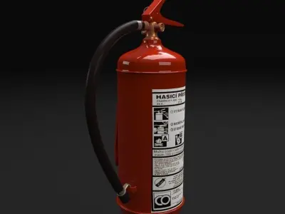 Fire Extinguisher Free 3D model purchase