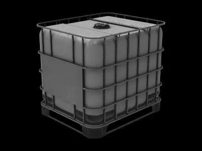 water tank 01 3D model
