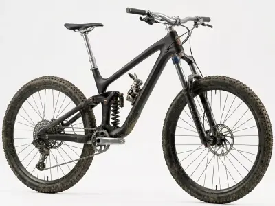 Realistic Steampunk Mountain Bike 3D Model Low-poly 3D model