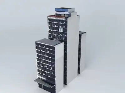 Building Gallery Favorita part 2 Free 3D model