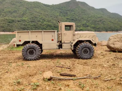 Crawler M939 4x4 Flatbed for SCX10 iii Gladiator - 1-10 RC body 3D print model