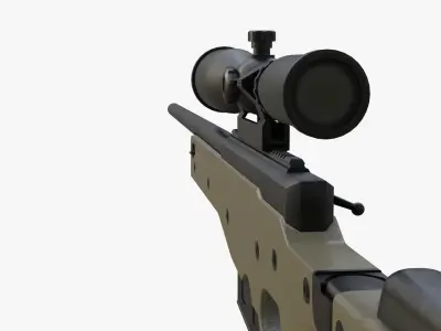 AWP Sniper Rifle 3D model purchase