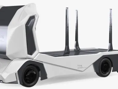 Einride Electric Robo Truck 3D model