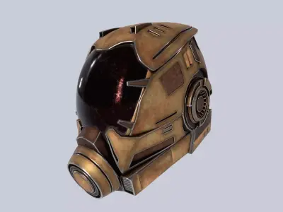 Sci fi Helmet 3D model order