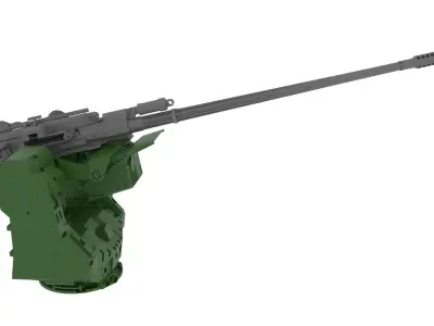 Sentinel RWS Remote Weapon Station turret 3D model