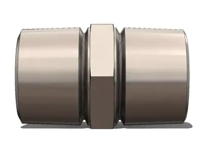 Nipple 1-4 BSP 3D model