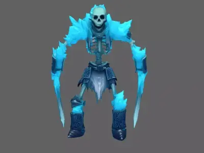 Creature 3D model 30