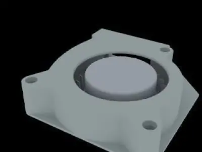 Turbina fan Free 3D model