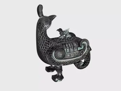 bronze vessels 3D model