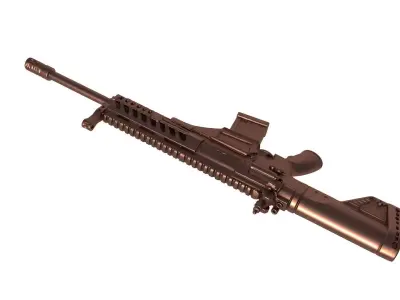 mpt76  -  rifle 3D print model