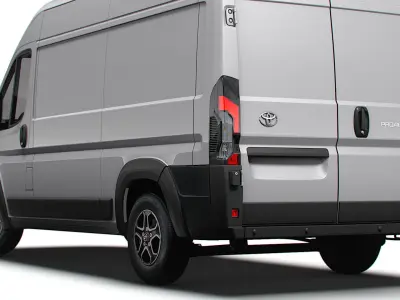 Toyota ProAce Max Electric Van L2H2 2024 3D model