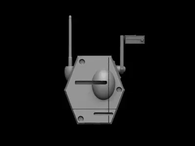 Guyver backpack 3D model