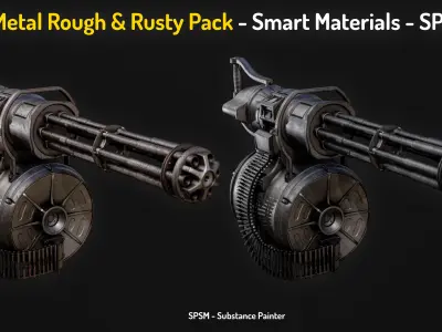 25 Metal Rough And Rusty Smart Material Texture