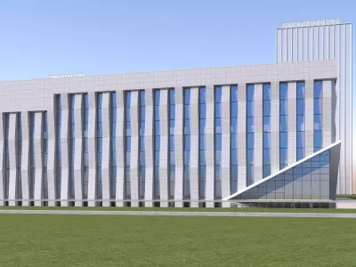 Building 08 3D model purchase