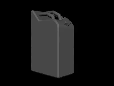 Tank - Tanica Free low-poly 3D model