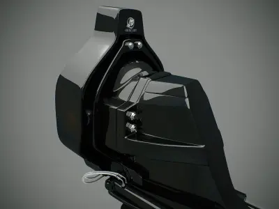 Sterndrive boat propeller 3D model