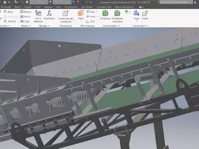 Conveyor belt 3d model 3D model
