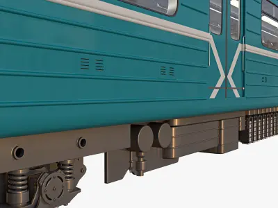 Subway Carriage 3D model