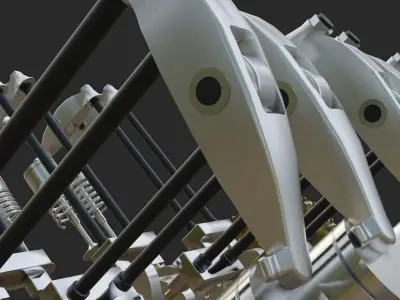 V8 Engine 3D model purchase