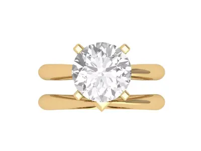 Wedding Ring  3D print model 405