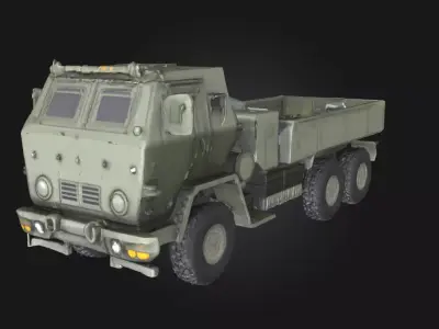  Vehicle  Tactical Armored Transport Model 3D model