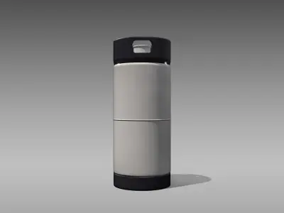 Keg Sixth Barrel  Low-poly 3D model