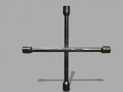  Lug Wrench 3D model