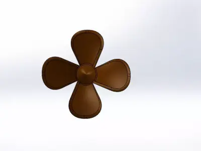 Yacht Propeller 3D model
