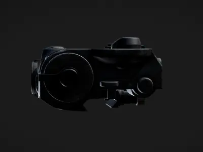 Lesar Destinator Low-poly 3D model