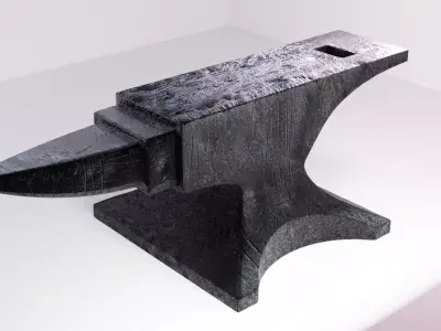 Industrial Anvil 3D model