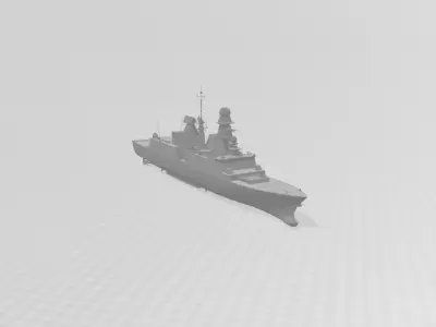 La Marine nationale  Horizon class 3D print model