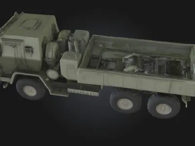  Vehicle  Tactical Armored Transport Model 3D model