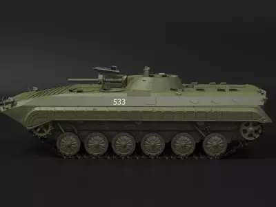 BMP-1 3D model